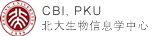 Center for Bioinformations, Peking University