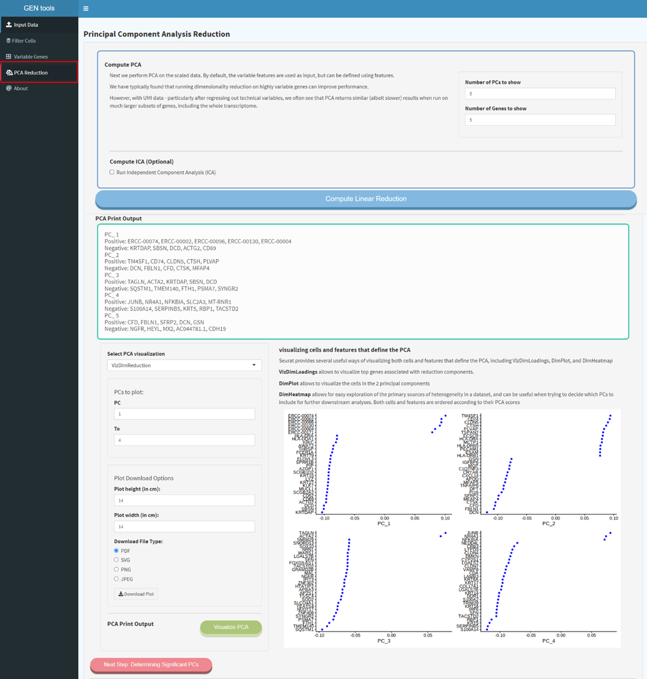 Documentation Gene Expression Nebulas