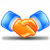 This star symbolizes the featured content on Wikipedia.